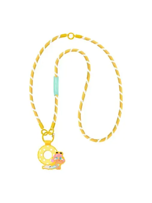 Фигурка Pop Mart CRYBABY Vacation Mode On Series Long Lanyard 'Let's Surf' — изображение 1 из 1, мульти