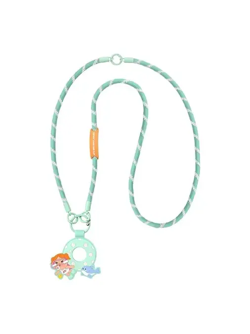 Фигурка Pop Mart CRYBABY Vacation Mode On Series Long Lanyard 'Glug-Glug' — изображение 1 из 1, мульти