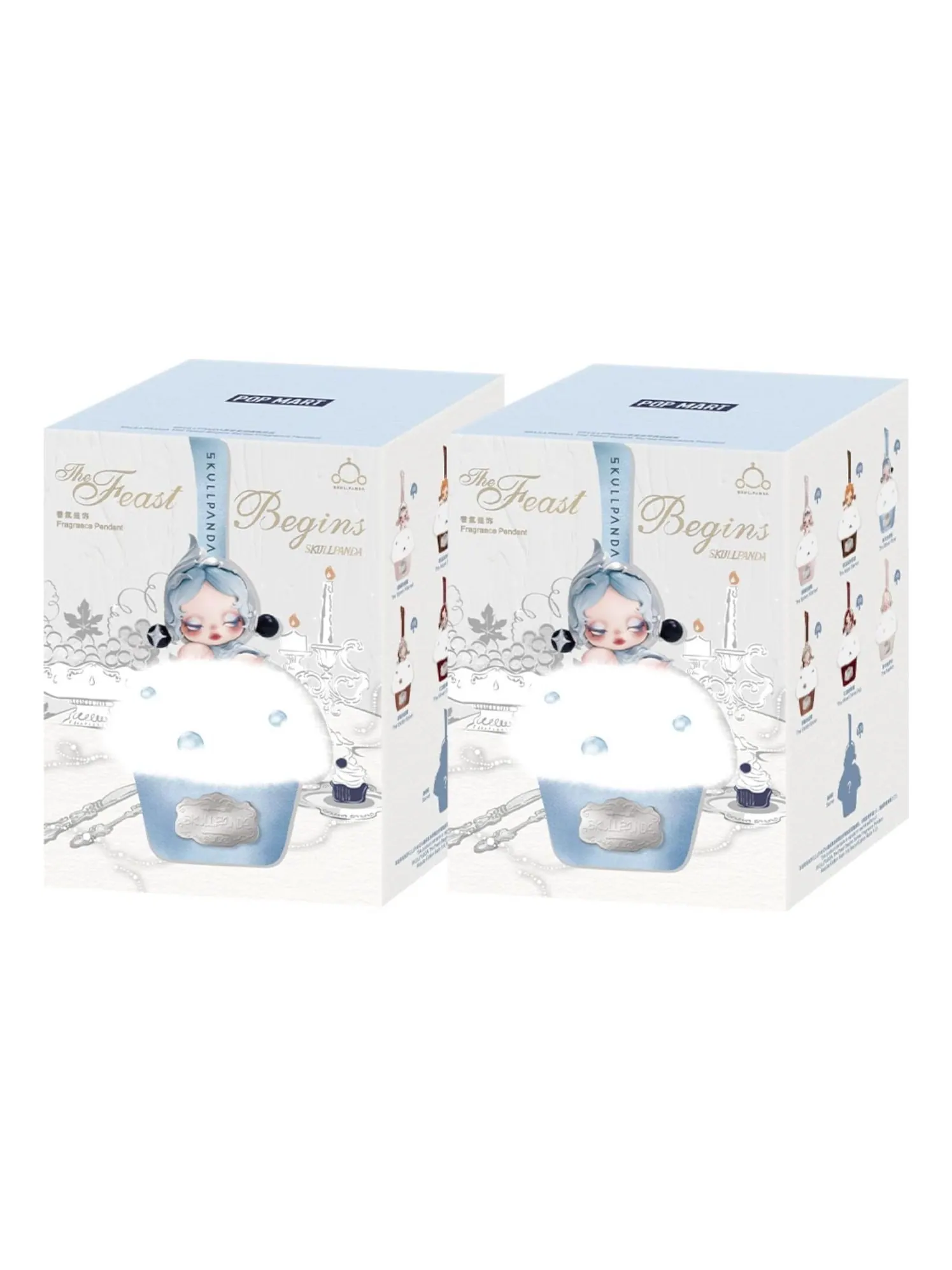 Фигурка Pop Mart Skullpanda The Feast Begins Series Fragrance Pendant Sealed Cases (2 Blind Boxes) — изображение 1 из 1