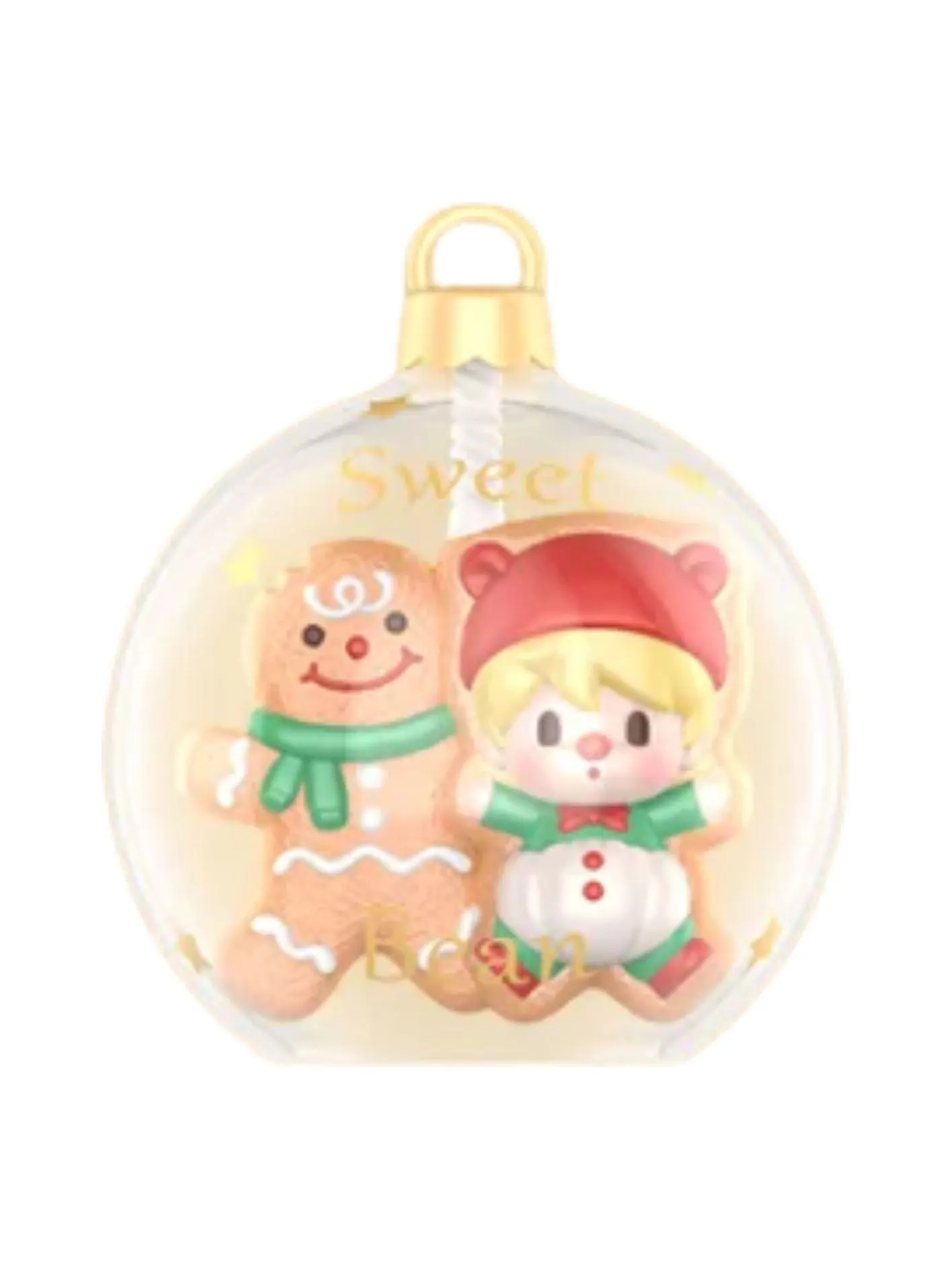 Фигурка Pop Mart Sweet Bean из эксклюзивной праздничной серии «Пряничные друзья» — изображение 1 из 1, мульти