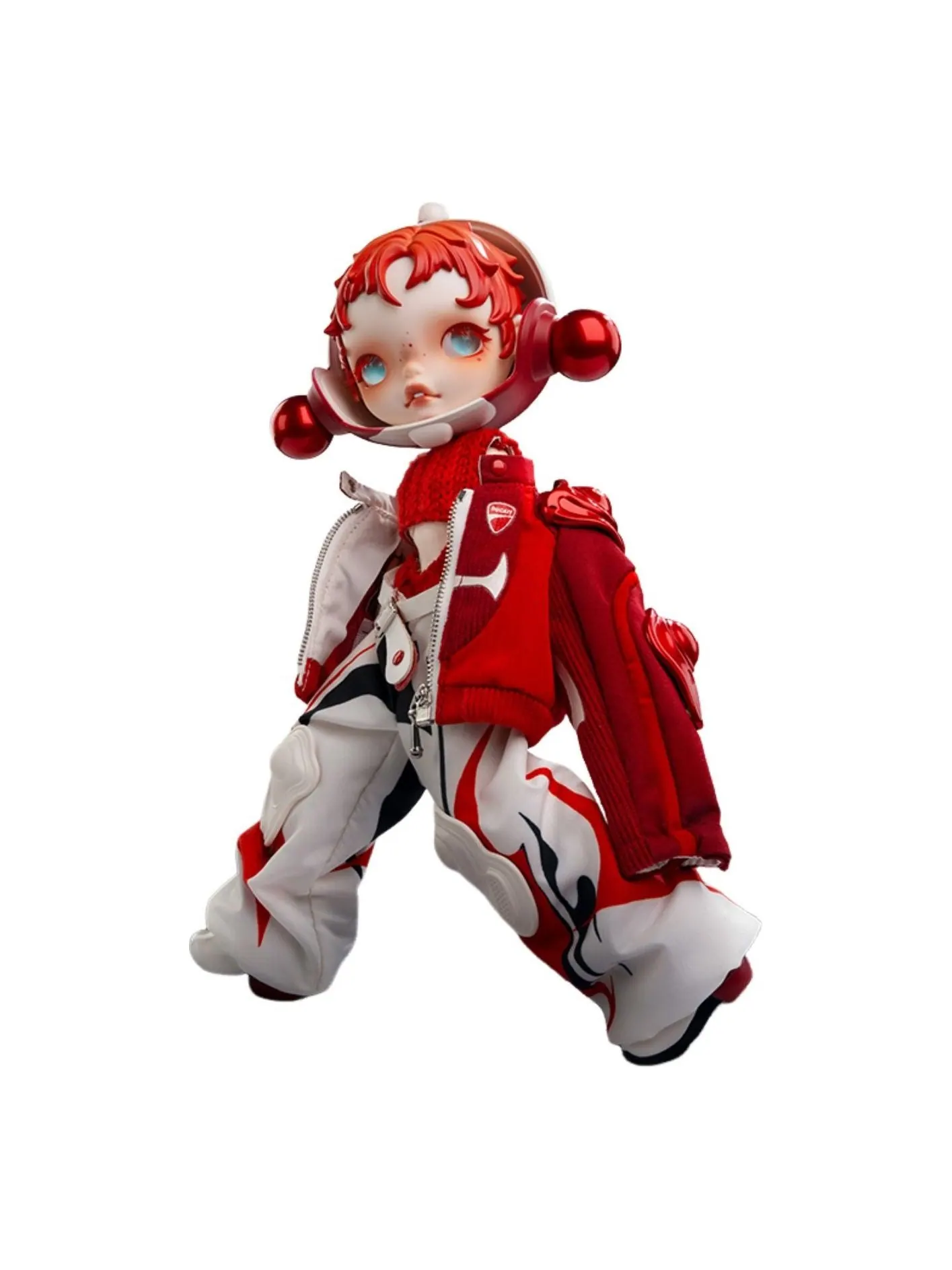 Фигурка Pop Mart SKULLPANDA × DUCATI в масштабе 1/6 — изображение 2 из 3, мульти