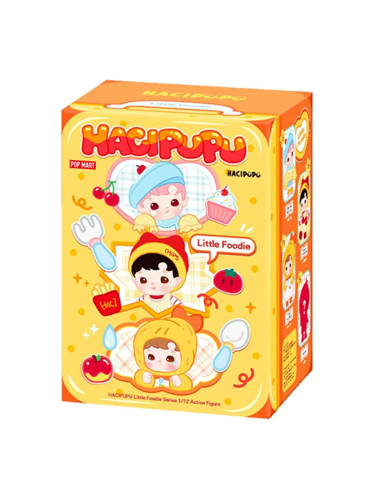 Фигурка Pop Mart Hacipupu Little Foodie в масштабе 1/12, запечатанная упаковка (1 слепой бокс) — изображение 1 из 1, мульти
