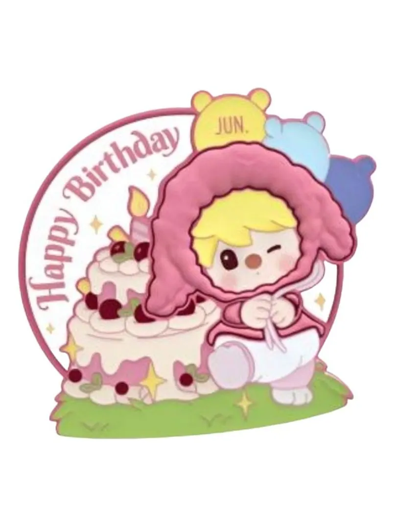 Значок Pop Mart Little Sweet Bean Birthday Badge — изображение 1 из 1, мульти
