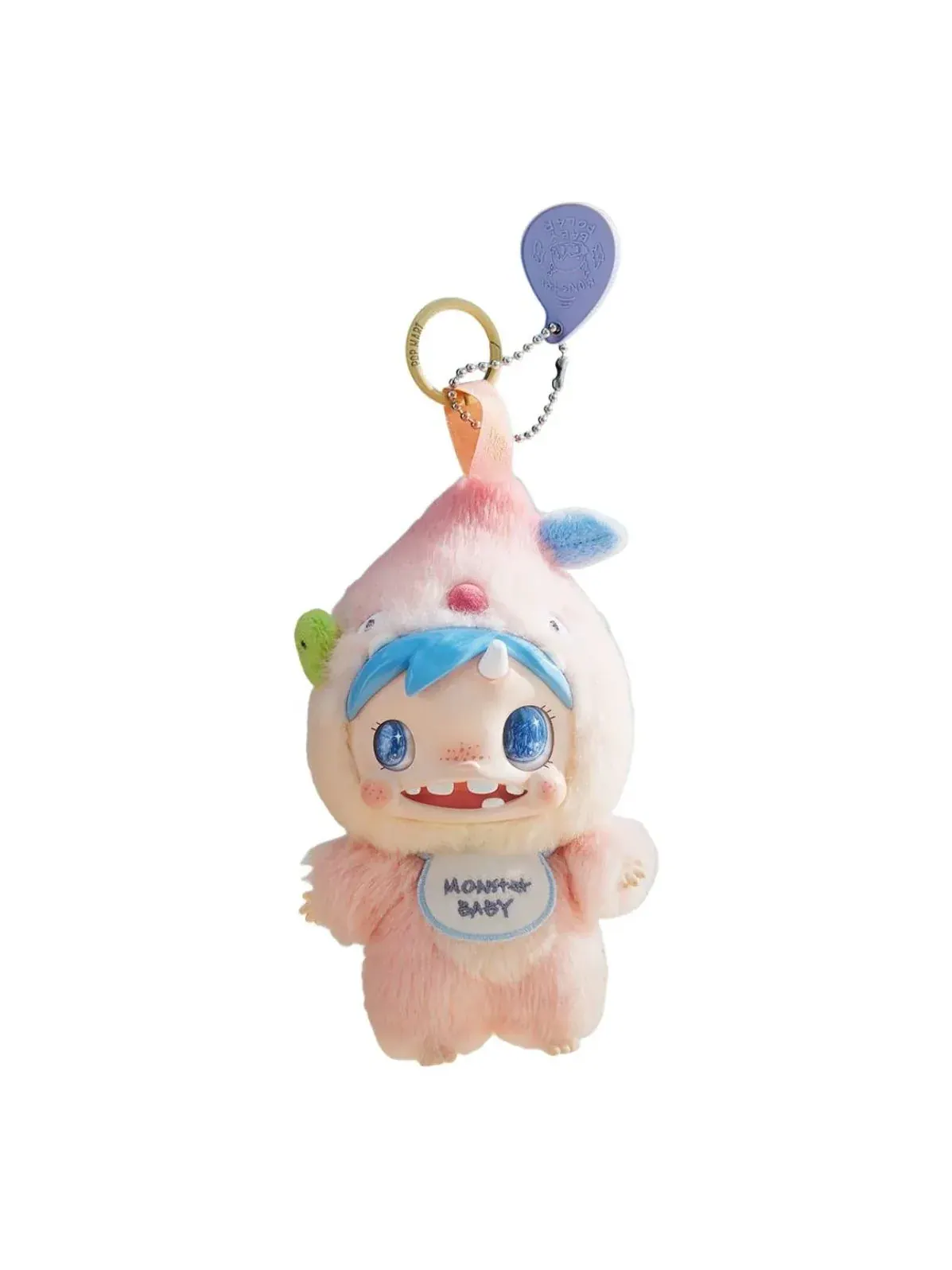 Мягкий кулон Pop Mart Polar Monsterbaby Plush Collection Ver.1 'Pipifoo' — изображение 1 из 1, мульти