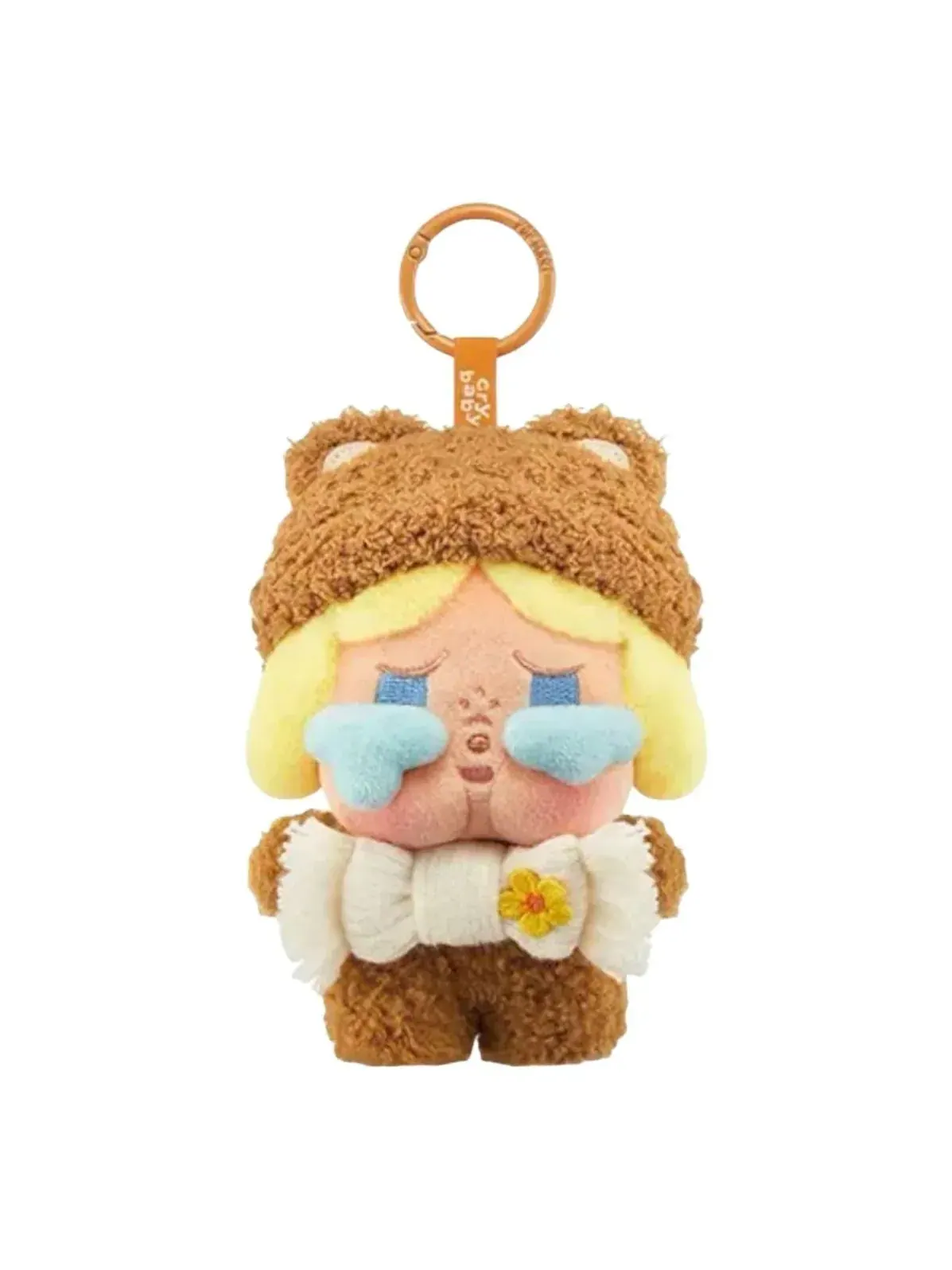 Мягкий плюшевый кулон Pop Mart Pop Bean «Плакса-мишка» — изображение 1 из 1, мульти