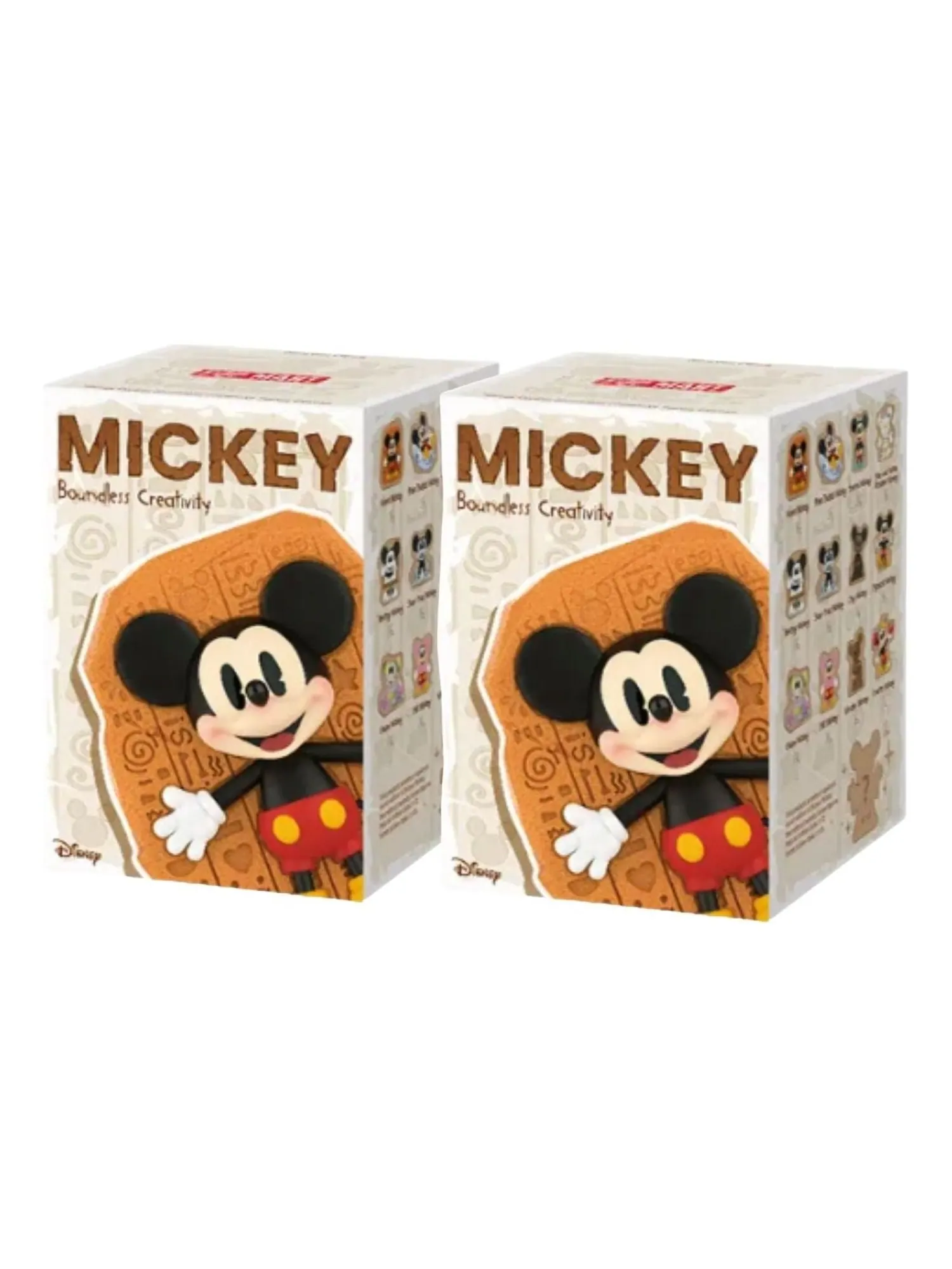 Фигурка Микки Мауса из серии Pop Mart x Disney "Boundless Creativity" (2 закрытых коробки) — изображение 1 из 1, мульти