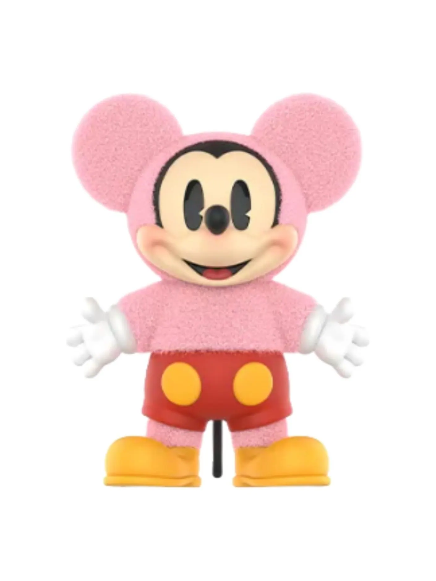 Фигурка Микки Мауса из серии Pop Mart x Disney «Безграничное творчество» (войлочный Микки) — изображение 1 из 1, мульти