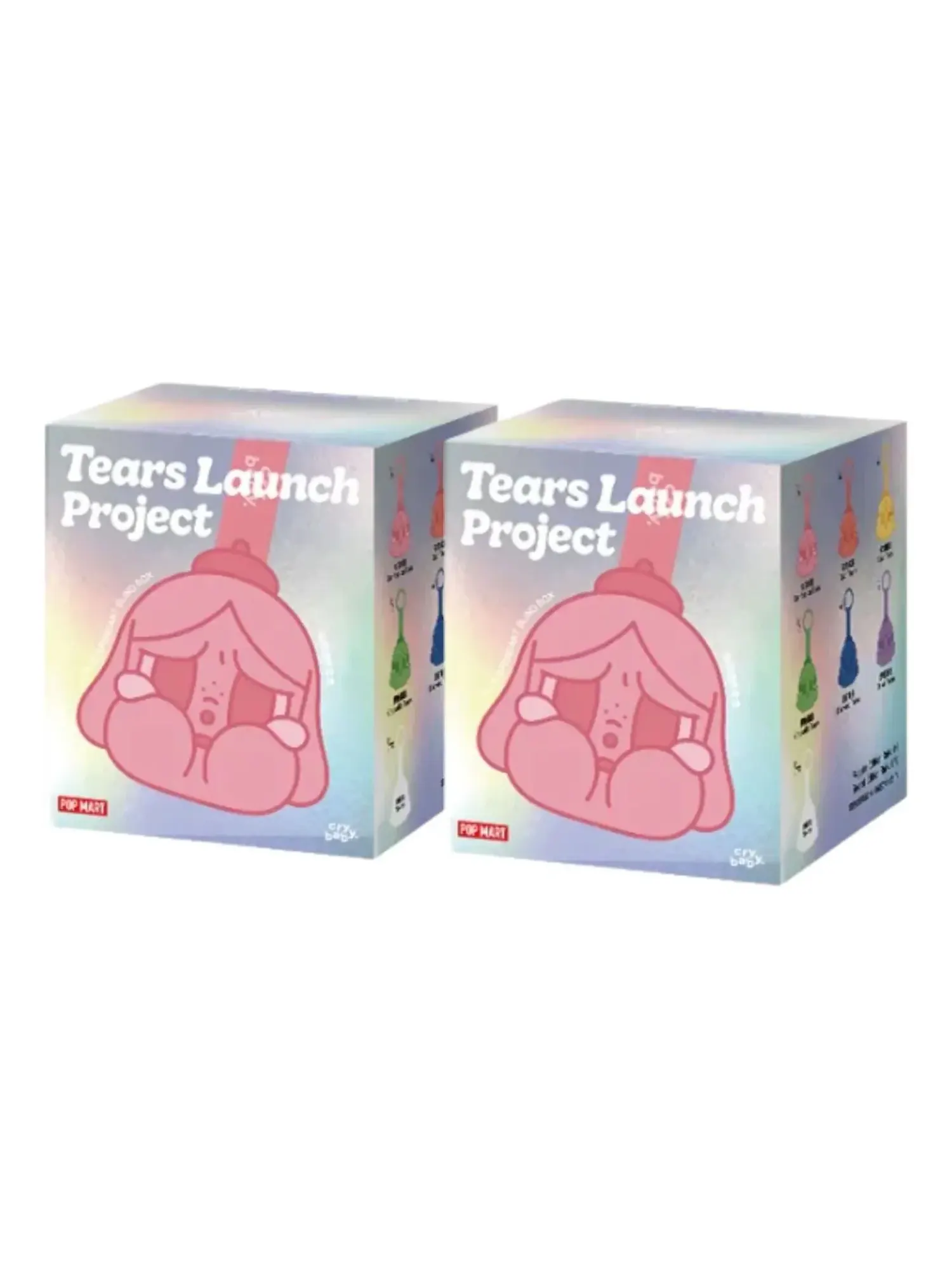 Мягкий кулон Pop Mart CRYBABY Tears Launch Project Series в запечатанной упаковке (2 коробки-сюрприза) — изображение 1 из 1