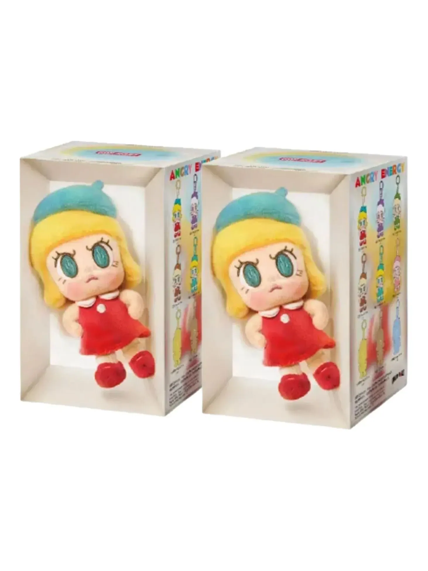 Мягкая игрушка-подвеска Pop Mart Angry Molly из серии Angry Energy (2 коробки-сюрприза) — изображение 1 из 1, мульти