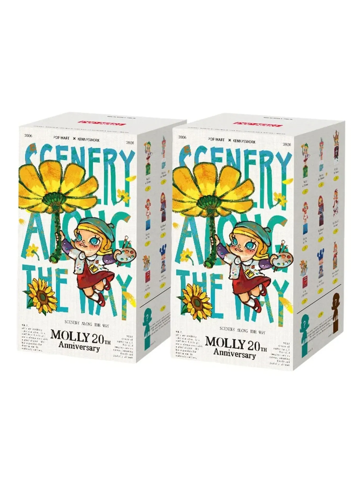 Коллекционная фигурка для взрослых Molly Scenery Along the Way 20th Anniversary Series Pop Mart — изображение 1 из 1, мульти