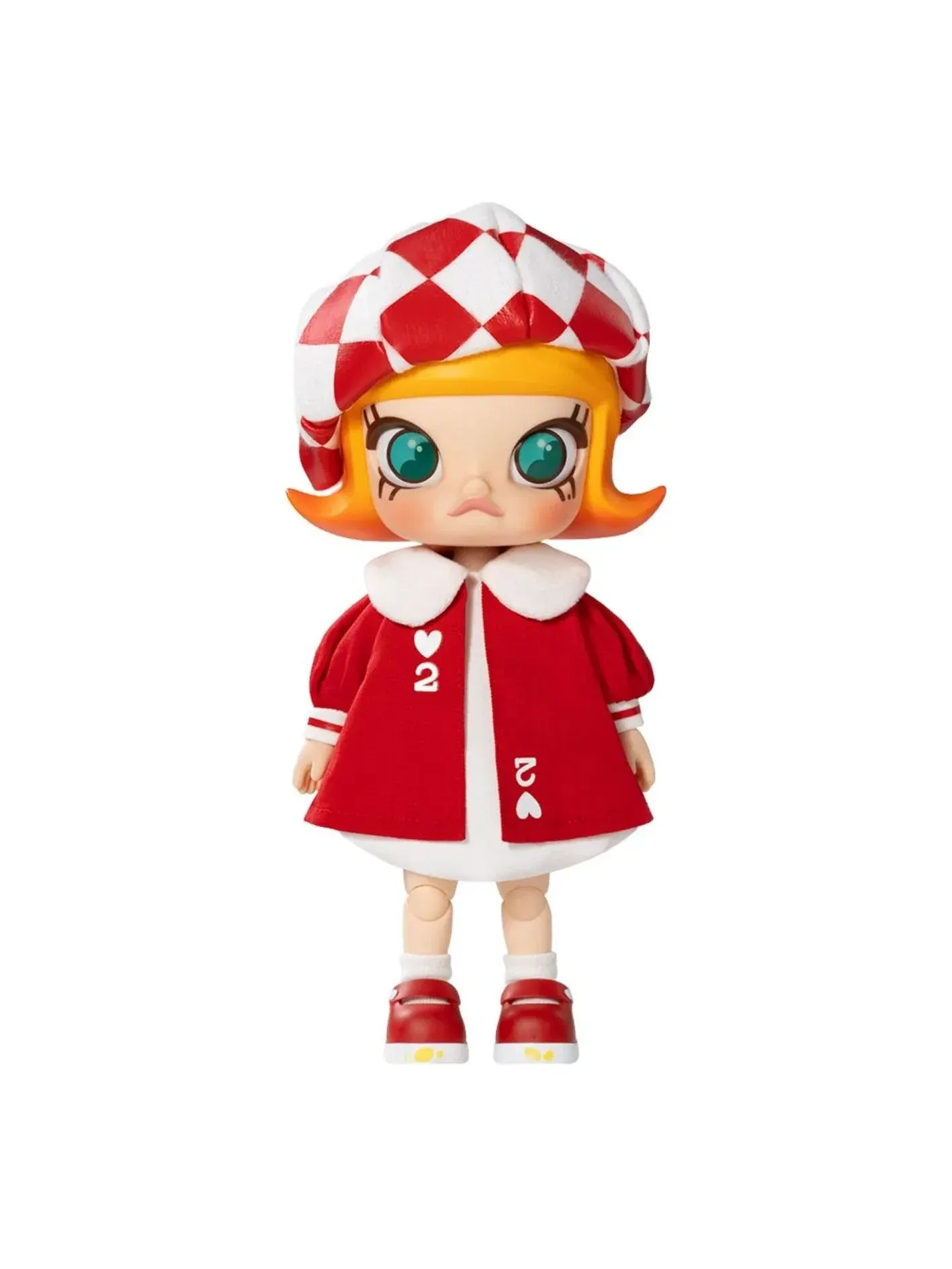 Фигурка Pop Mart MOLLY из юбилейной серии, масштаб 1/8, "Коттедж с красной крышей" PPMT-2603-0059-1090663031, мульти