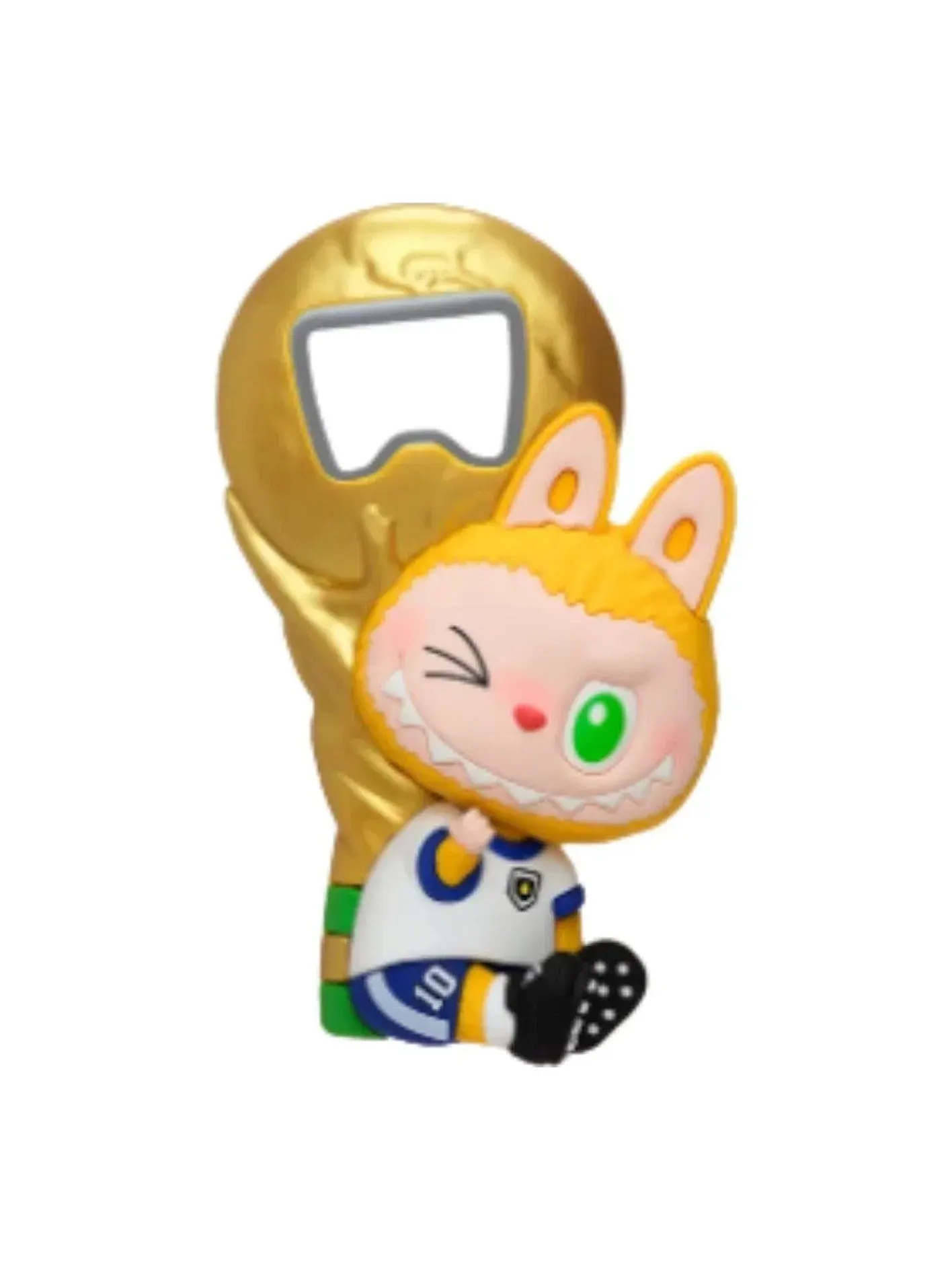 Коллекционная фигурка открывалка для бутылок и магнит на холодильник Labubu Crowning Moment Pop Mart — изображение 1 из 1