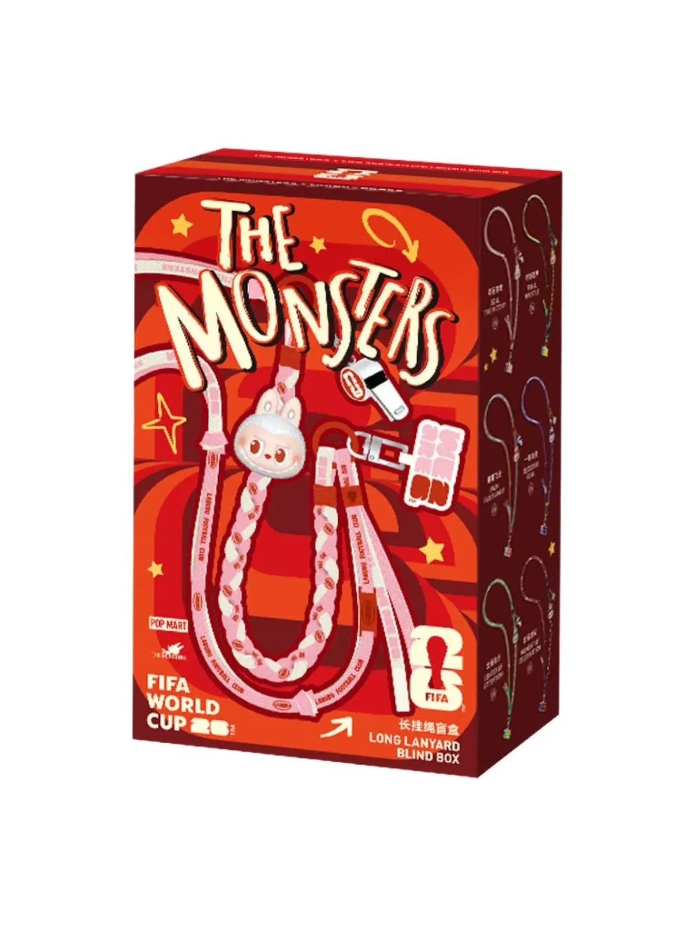 Набор Pop Mart THE MONSTERS × FIFA с длинным ремешком (1 коробка-сюрприз) PPMT-2603-0087-1097572658 — изображение 1 из 1