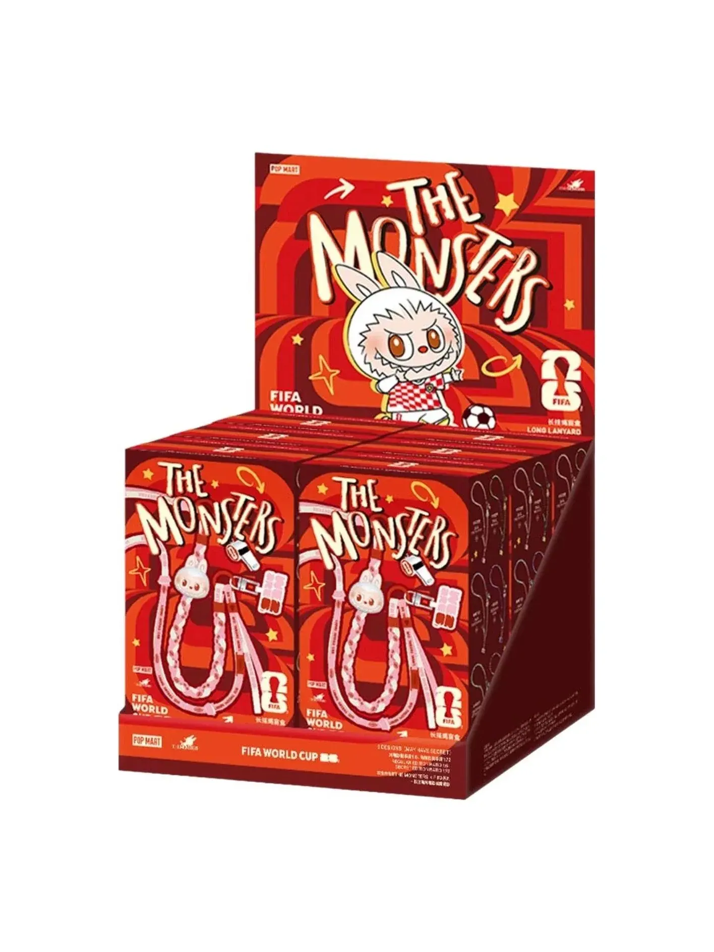 Набор Pop Mart THE MONSTERS × FIFA с длинным ремешком (6 коробочек-сюрпризов) PPMT-2603-0087-1097572660 — изображение 1 из 1