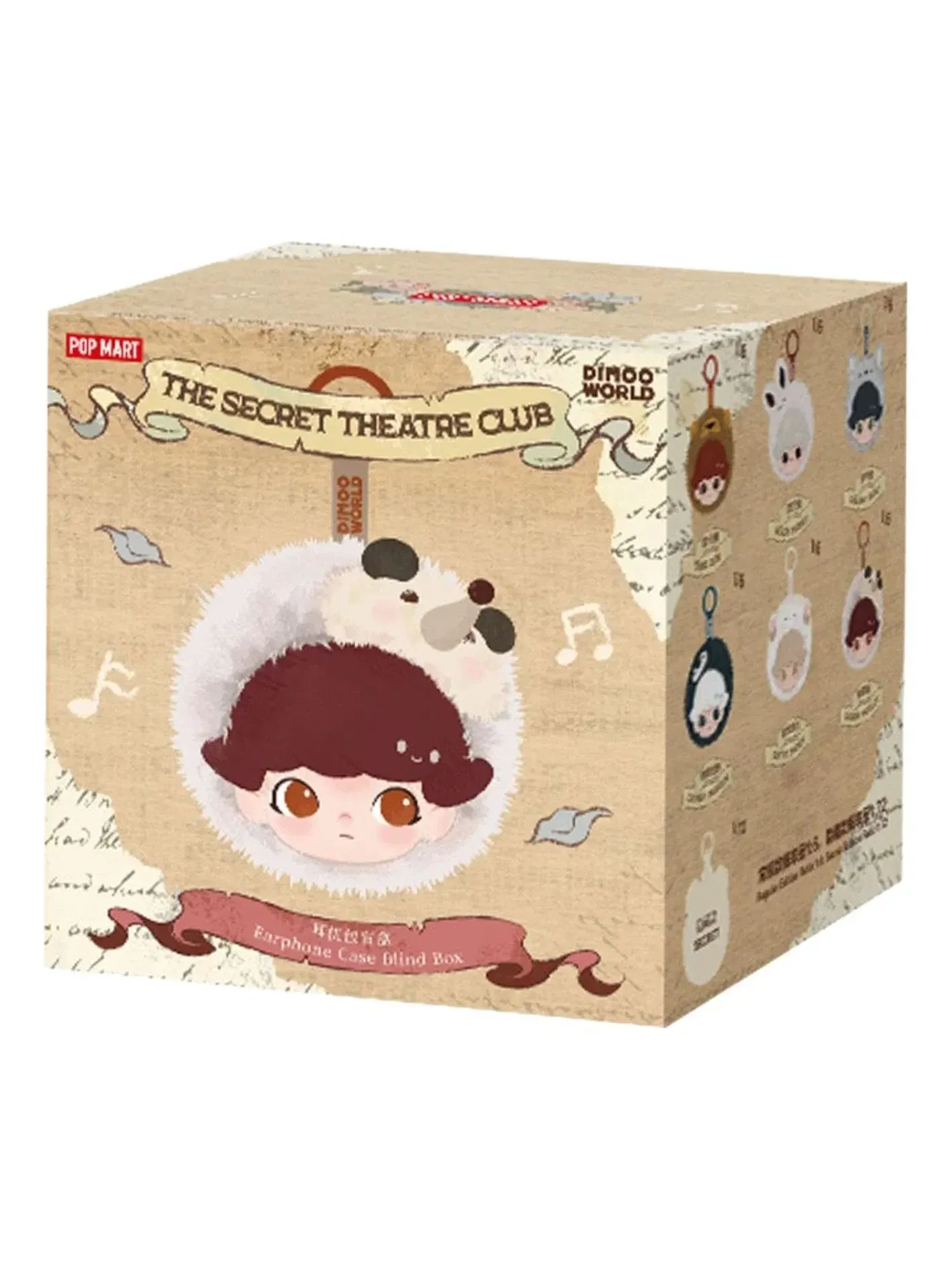 Коллекционная фигурка Dimoo The Secret Theatre Club Series Pop Mart — изображение 1 из 1, мульти