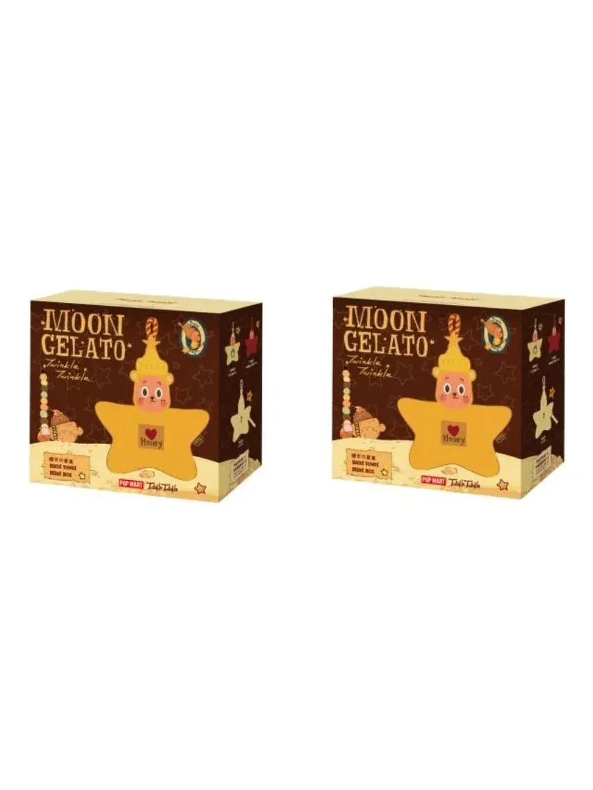 Коллекционная фигурка Pop Mart Moon Gelato Series набор из 2 слепых коробок