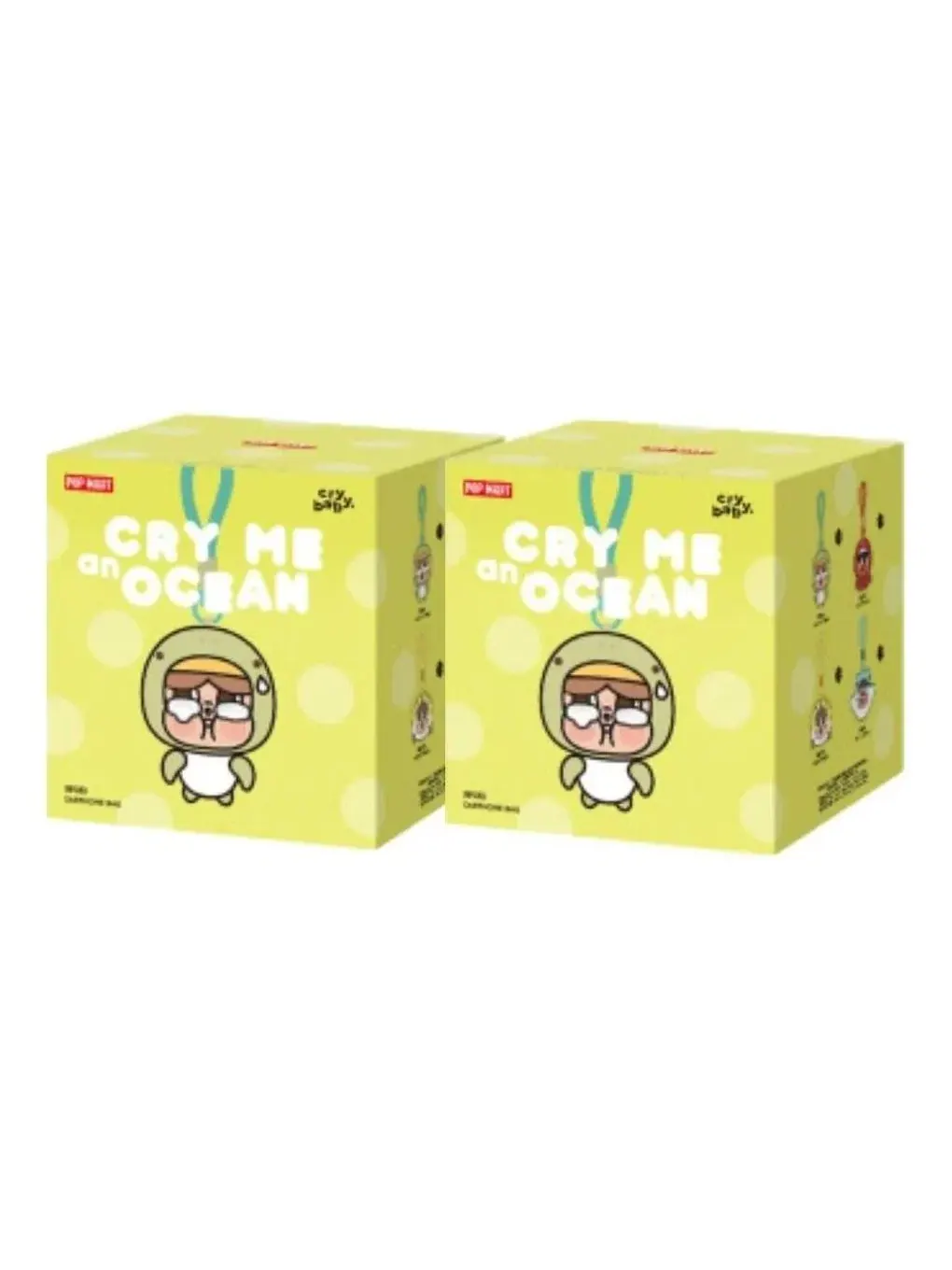 Коллекционная фигурка Pop Mart Crybaby Cry Me an Ocean Series Earphone Bag Sealed Case