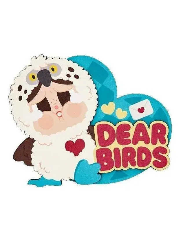 Магнит на холодильник Pop Mart Dear Birds Series «Shall We Dance» PPMT-2605-0030-1146569057