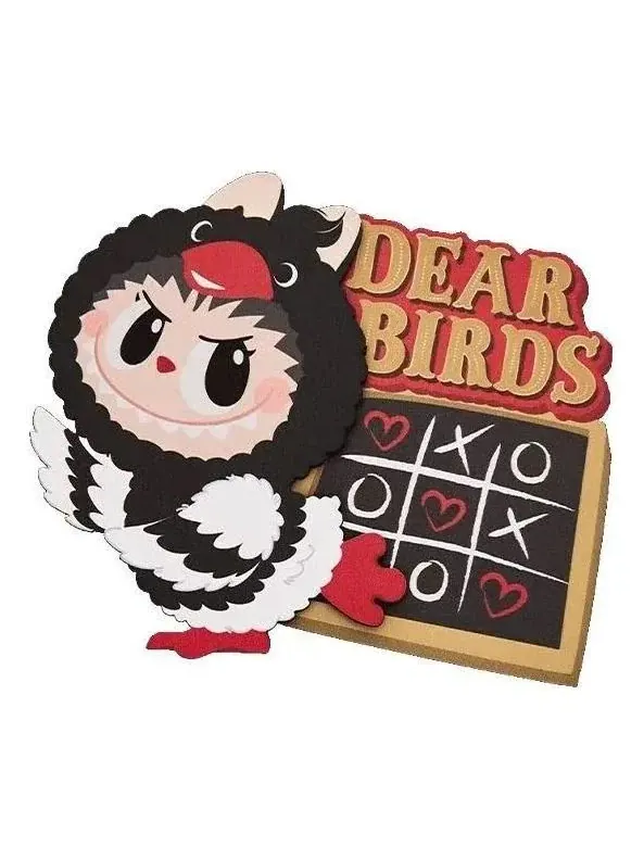 Магнит на холодильник Pop Mart Dear Birds Series «Погрузись в любовь» PPMT-2605-0030-1146569059 — изображение 1 из 1, мульти