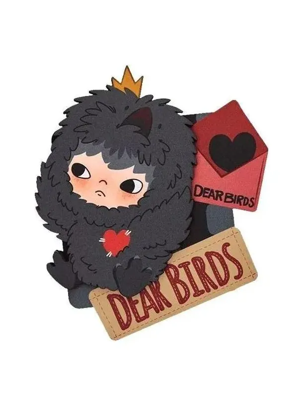 Магнит на холодильник Pop Mart Dear Birds Series «Мой самый сокровенный секрет» PPMT-2605-0030-1146569061