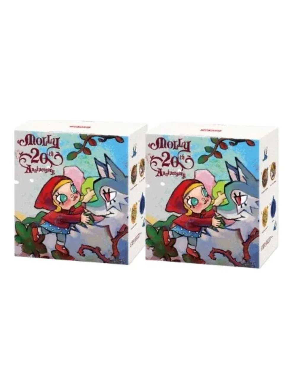 Коллекционная фигурка Molly The Wheel of Time 20th Anniversary набор из 2 слепых коробок Pop Mart — изображение 1 из 1
