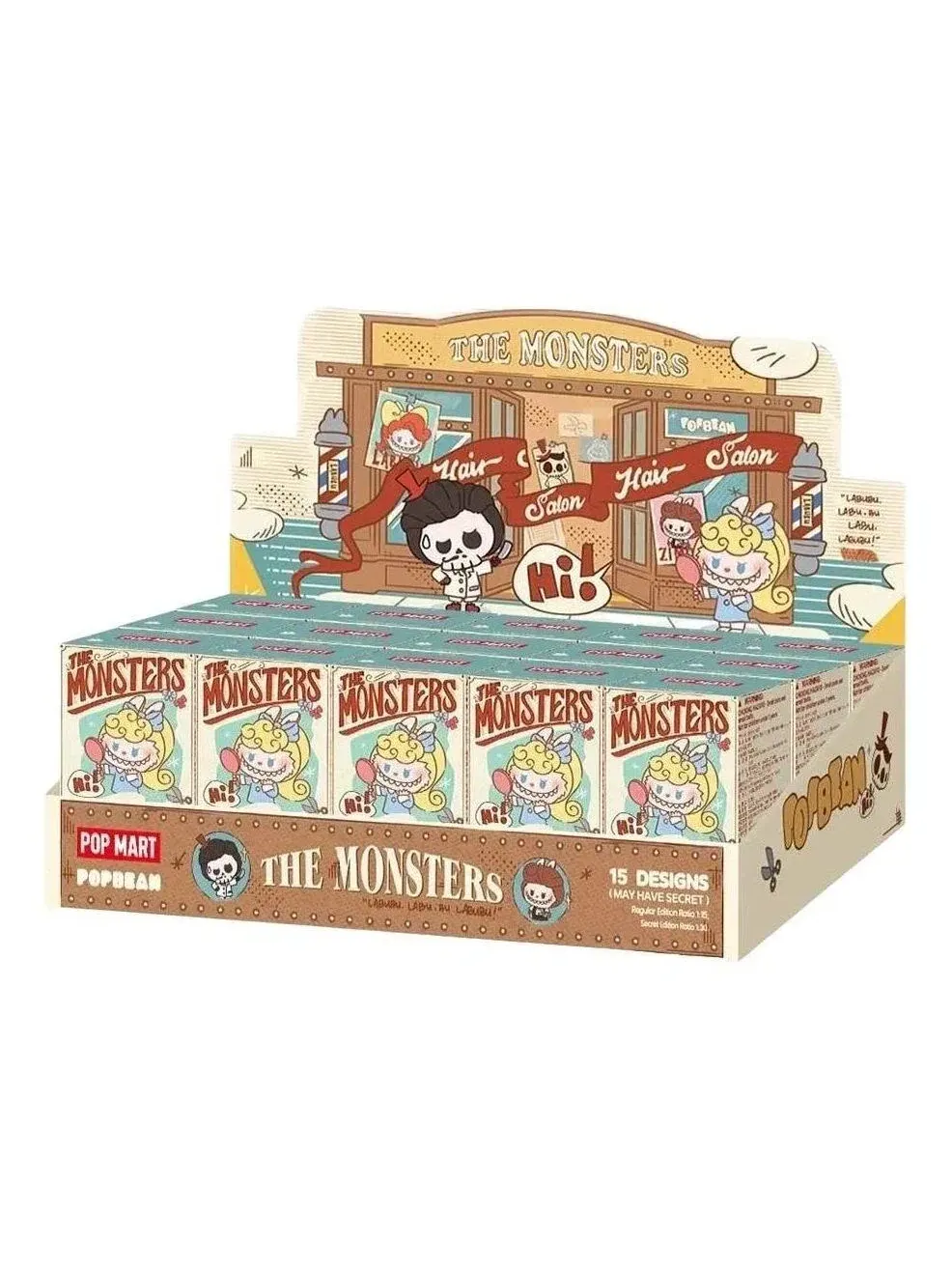 Коллекционная фигурка Labubu Hair Salon Pop Mart The Monsters