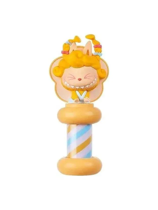 Коллекционная фигурка Labubu из серии The Monsters светящаяся Braided Pigtails Pop Mart