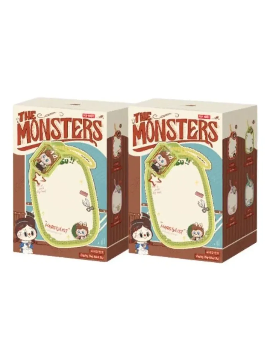 Коллекционная фигурка Labubu Hair Salon Series набор из 2 слепых боксов Pop Mart The Monsters