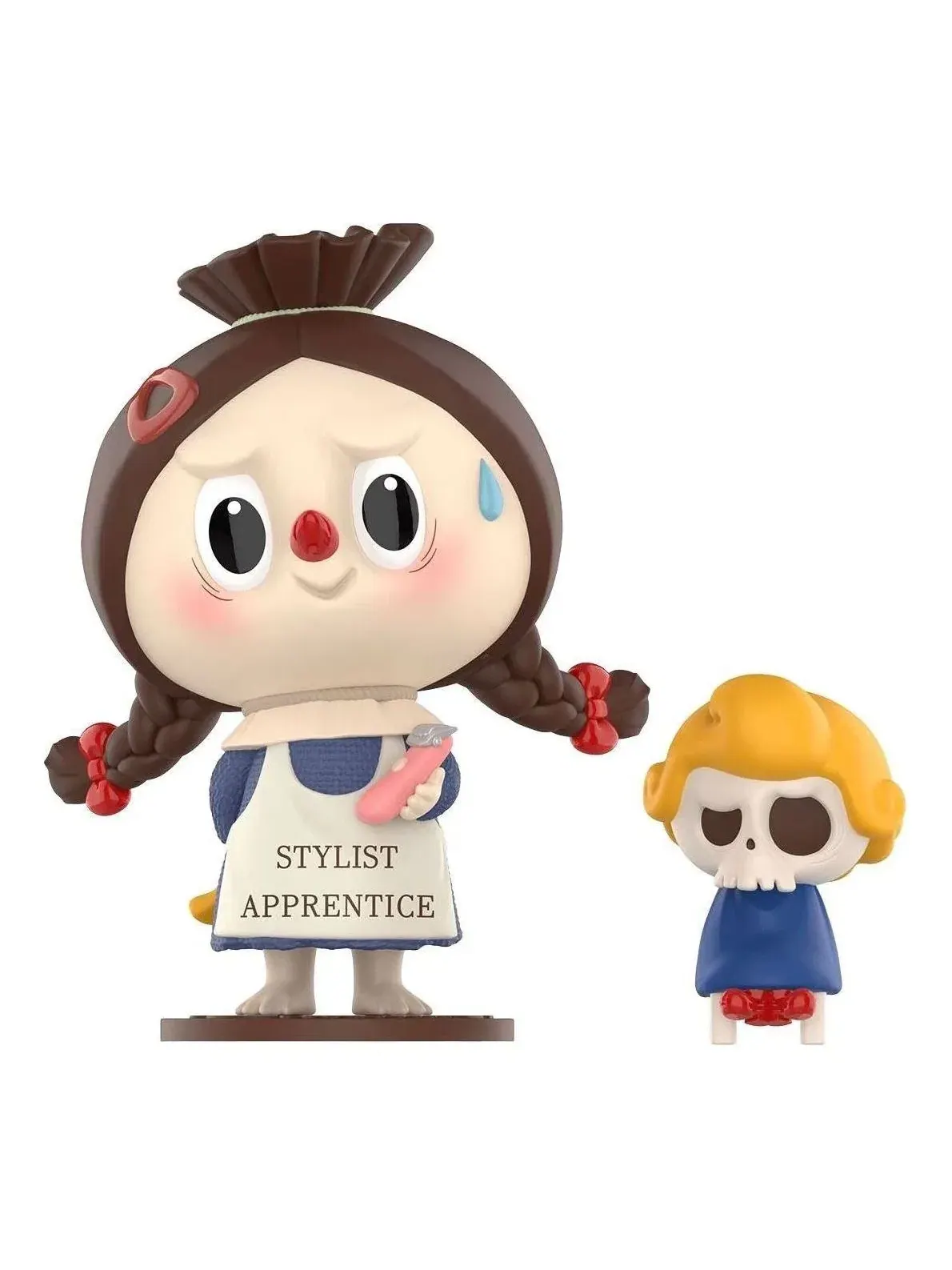 Коллекционная фигурка Labubu из серии The Monsters Hair Salon модель Salon Apprentice Pop Mart