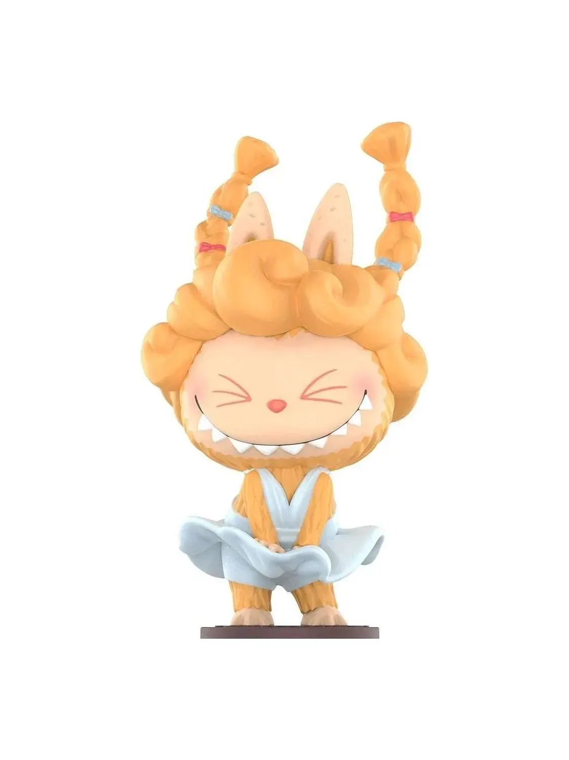 Коллекционная фигурка Labubu с косичками The Monsters Pop Mart