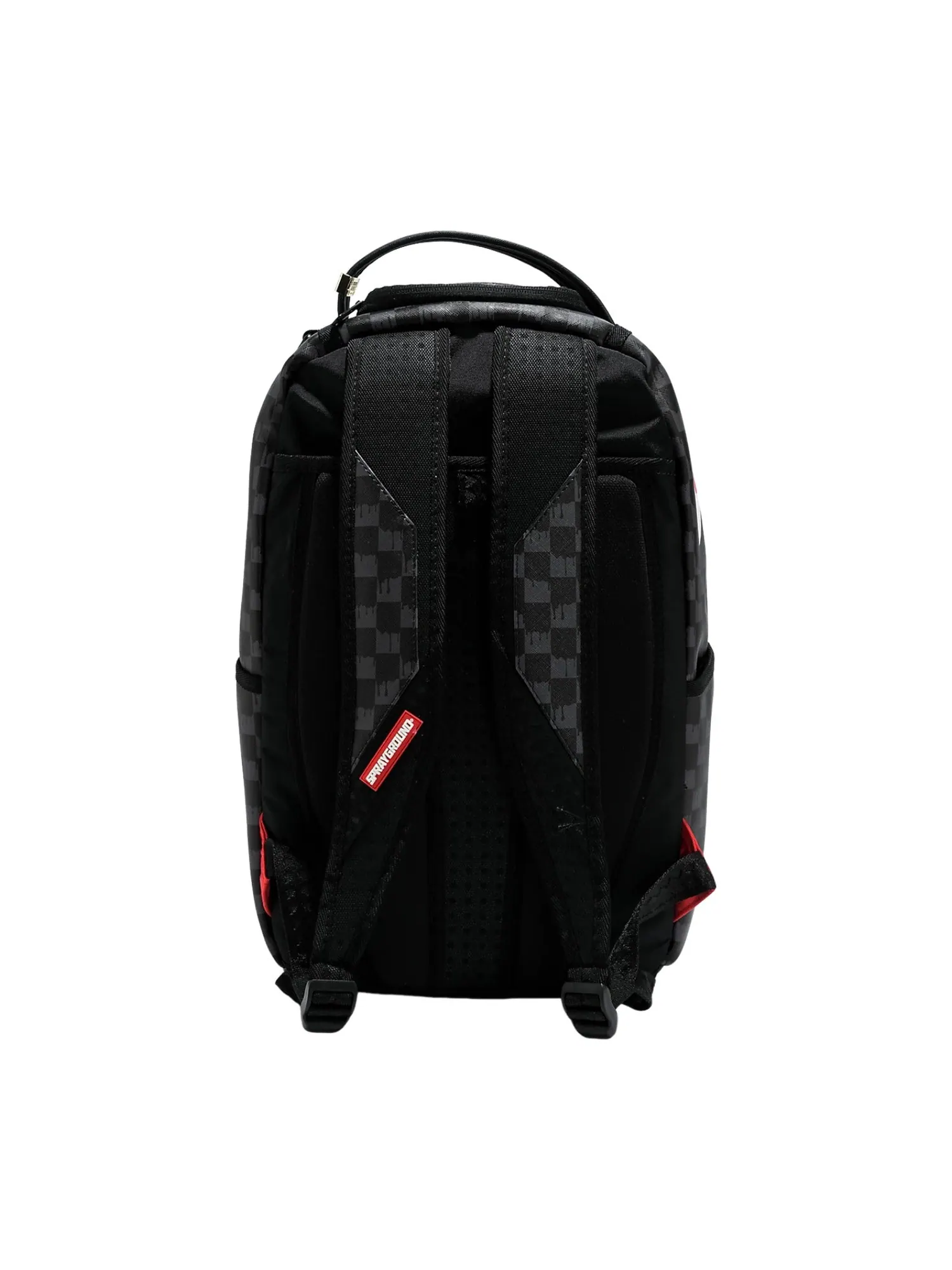 Рюкзак мужской Sprayground Drip Check Shark — изображение 2 из 5, черный