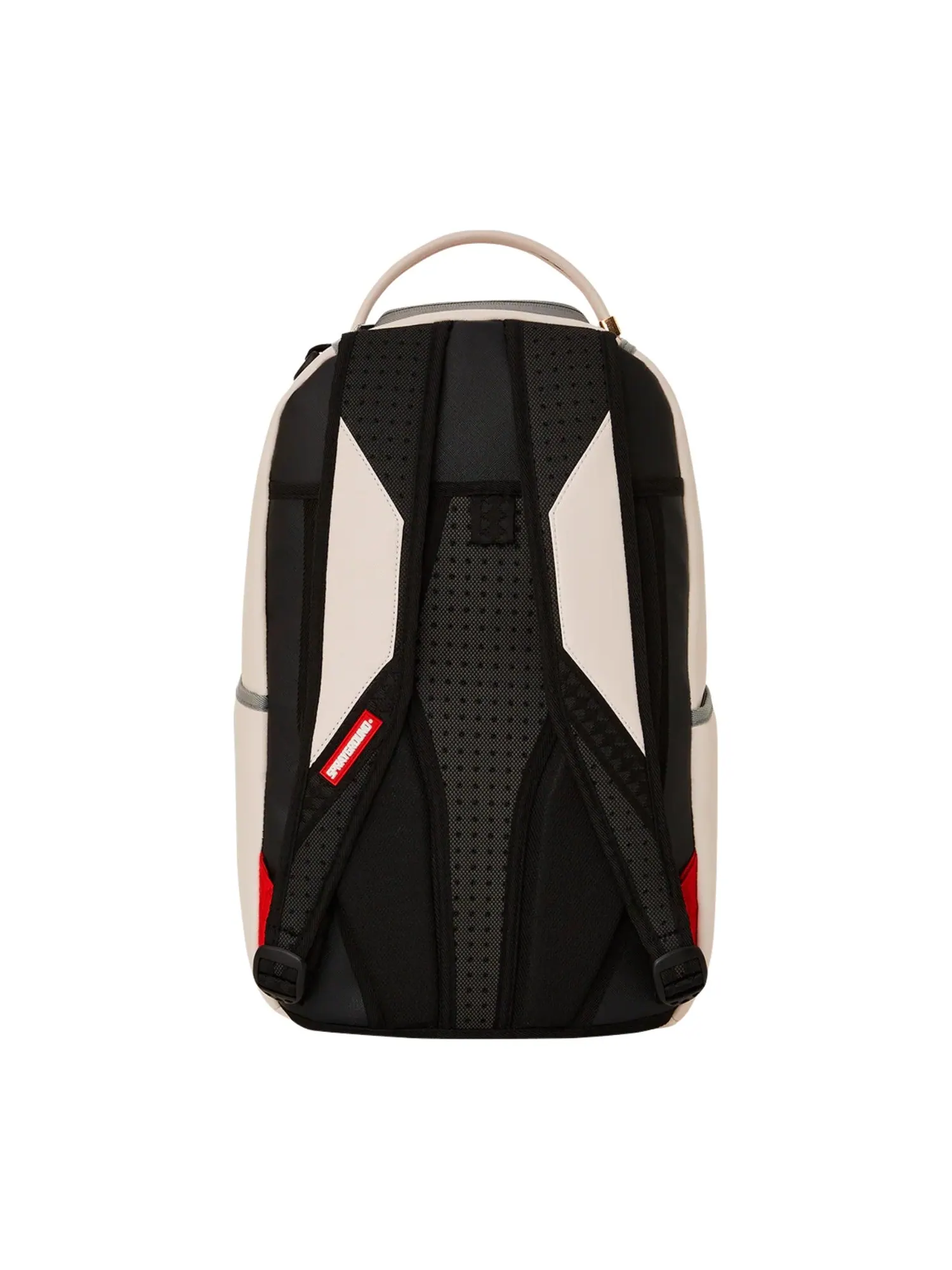 Рюкзак мужской Sprayground Shark Central Rose DLXSV — изображение 4 из 5, белый/черный