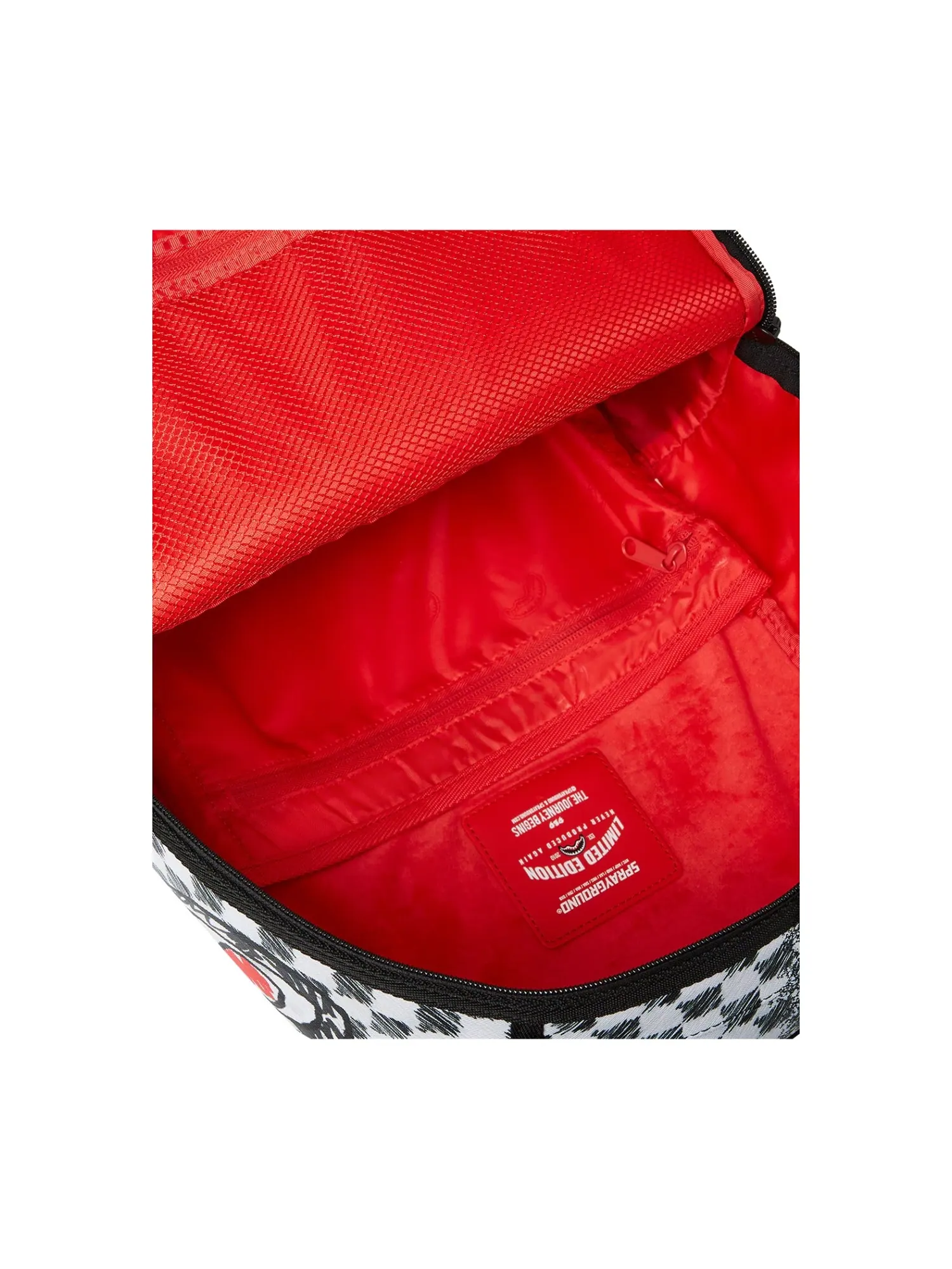Рюкзак мужской Sprayground Scribble Dribble Check — изображение 4 из 5, мульти