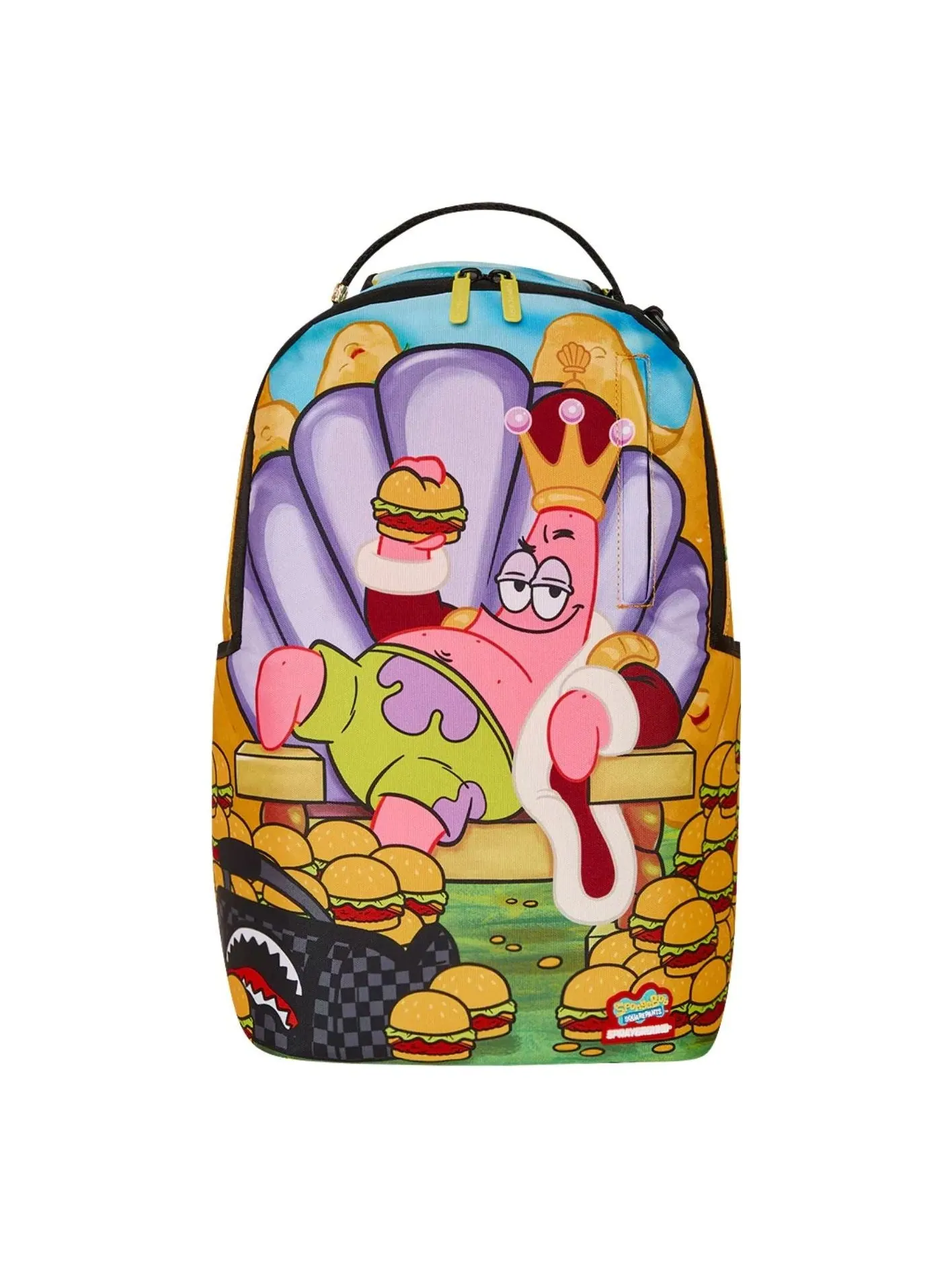 Рюкзак мужской Sprayground Spongebob Krabby King Patrick