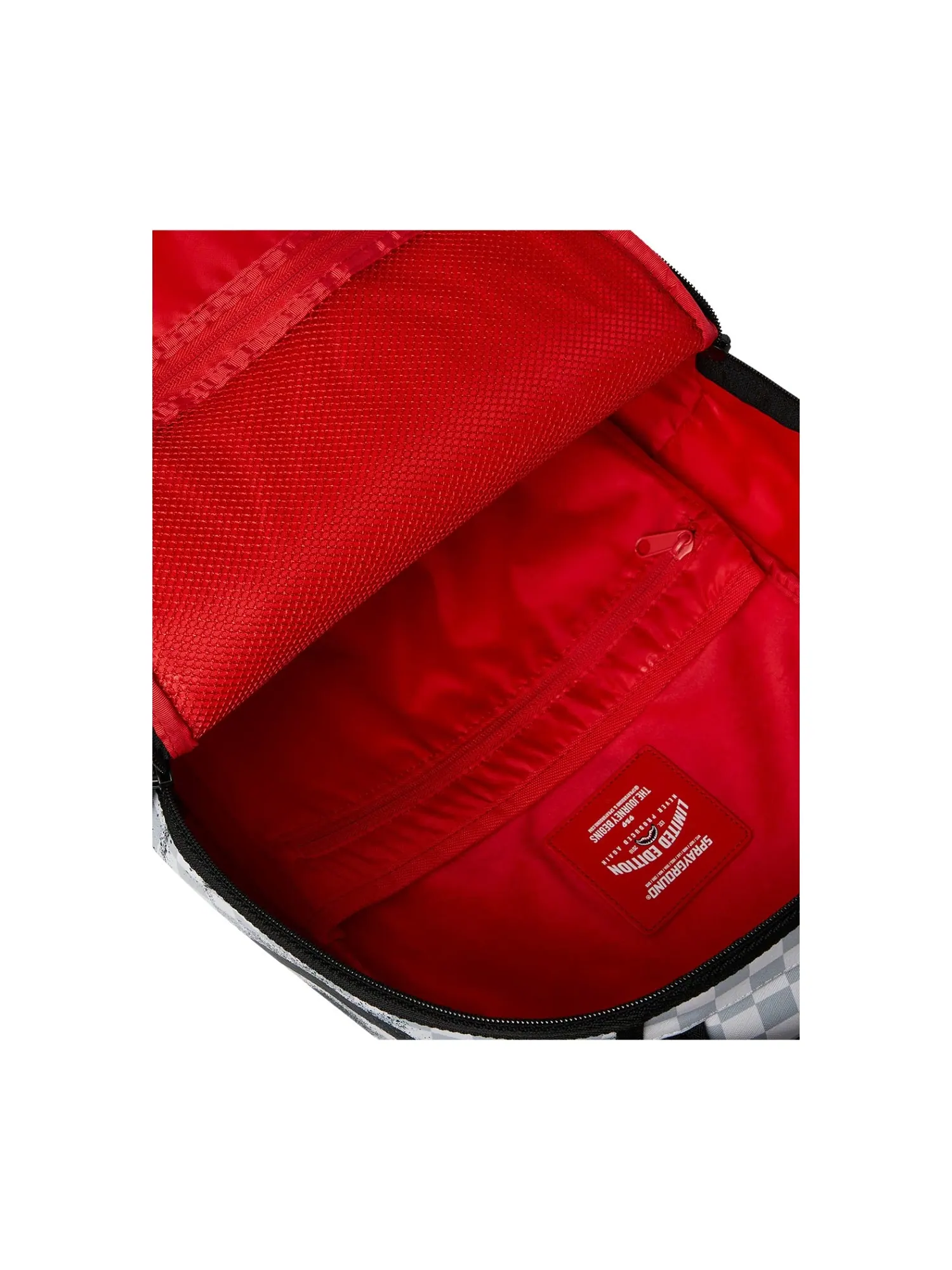 Рюкзак Sprayground Storm Fade 'White Black' — изображение 4 из 5, белый/черный