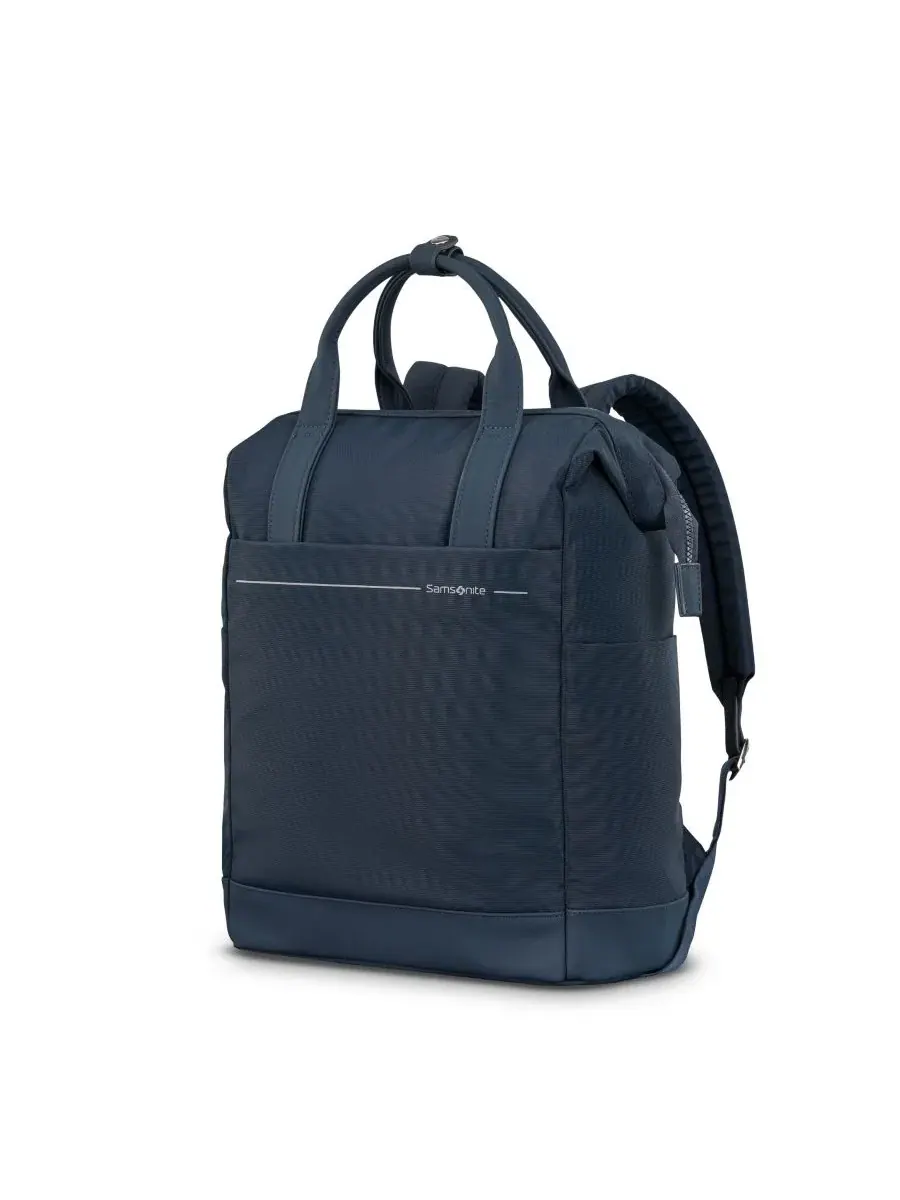 Рюкзак-трансформер для ноутбука 14 дюймов, с ручками и лямками Samsonite — синий