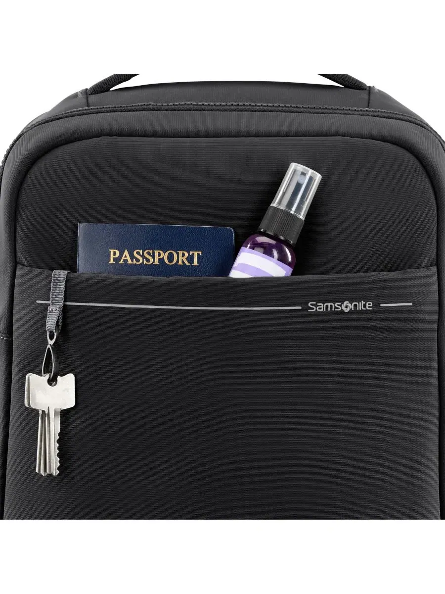 Рюкзак дорожный с отделением для ноутбука 15 дюймов, Better Than Basic Samsonite — изображение 7 из 8, черный