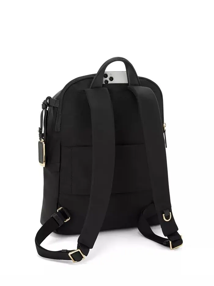 Рюкзак женский TUMI Voyageur Halsey — изображение 4 из 7, черный золотистый