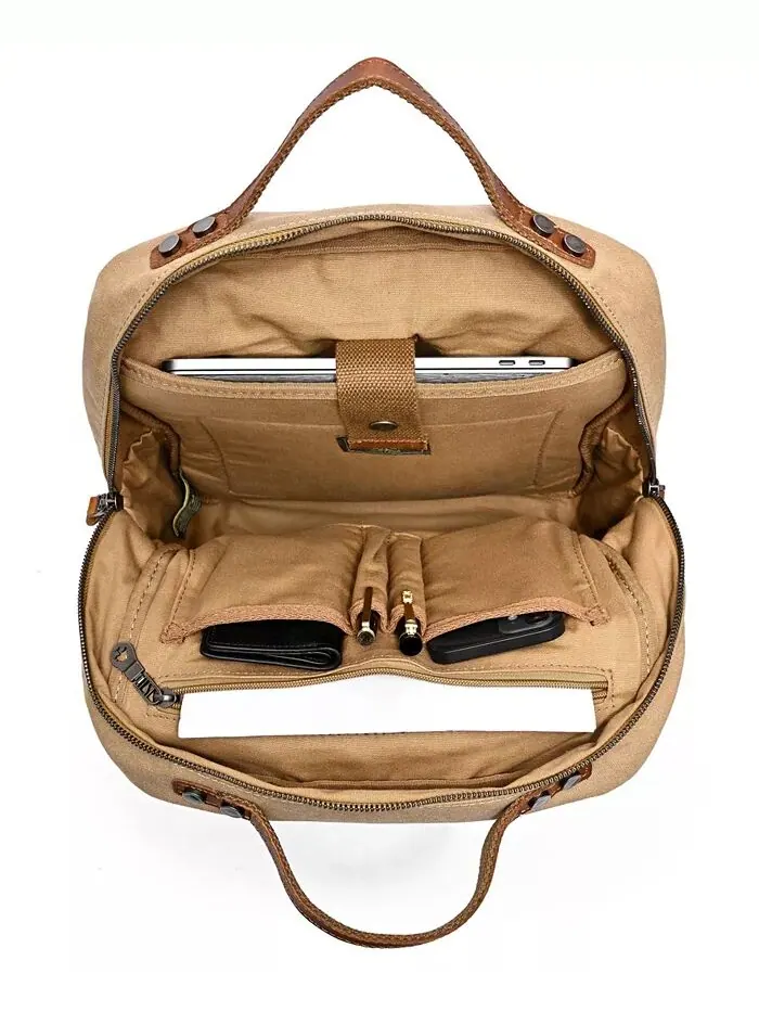 Холщовый рюкзак Foothill Ranch TSD BRAND — изображение 3 из 11, хаки