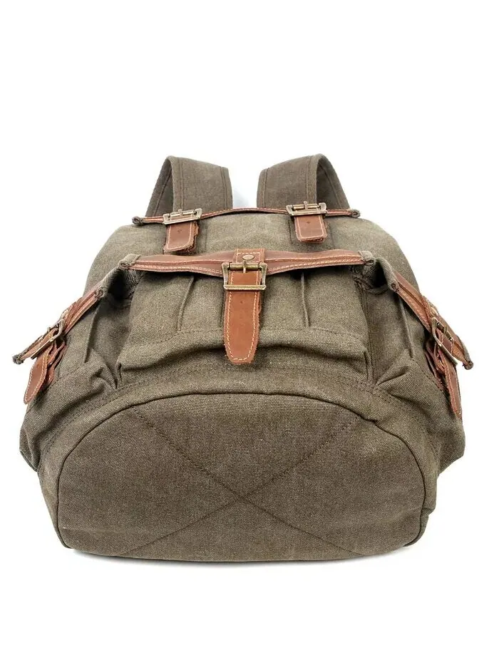 Холщовый рюкзак Turtle Ridge TSD BRAND — изображение 17 из 17, верблюжий