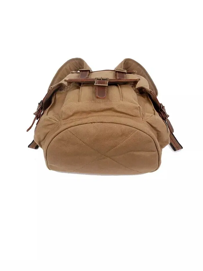Холщовый рюкзак Turtle Ridge TSD BRAND — изображение 5 из 17, верблюжий