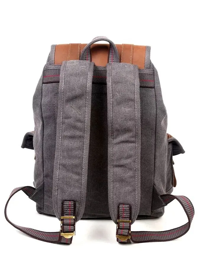 Холщовый рюкзак Turtle Ridge TSD BRAND — изображение 10 из 17, верблюжий