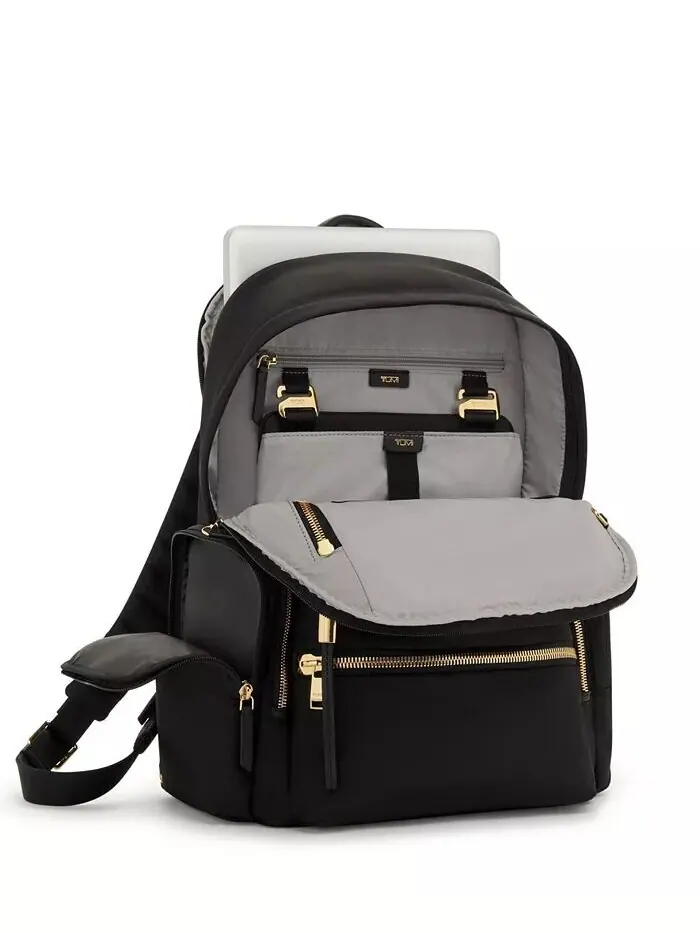 Рюкзак женский TUMI Voyageur Celina — изображение 6 из 8, черный золотистый