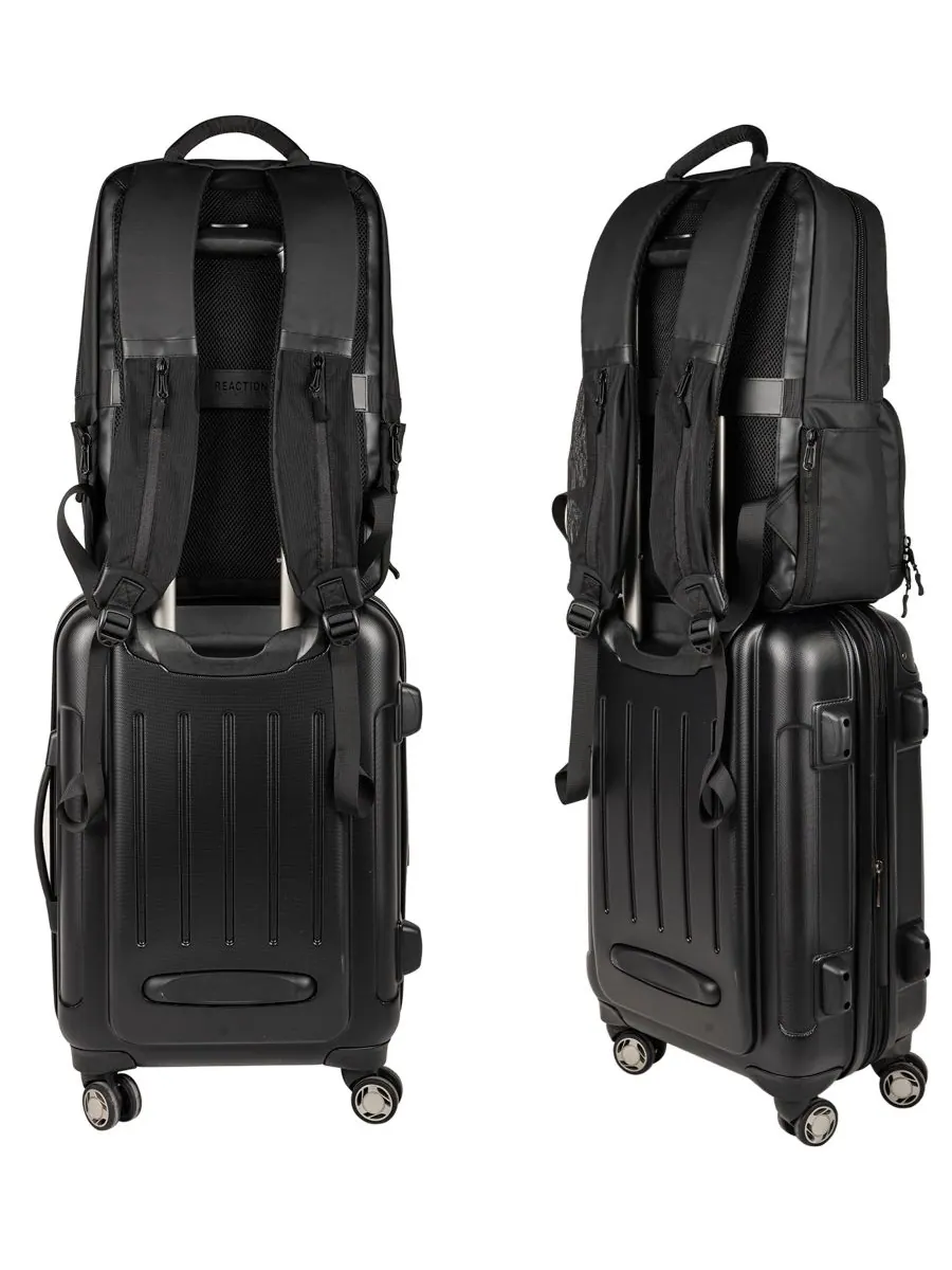 Рюкзак для ноутбука Ryder 17 дюймов со съемным отделением для ноутбука Kenneth Cole Reaction — изображение 7 из 7, черный