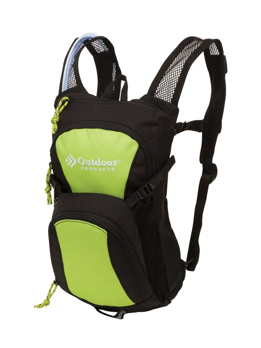 Гидратационный рюкзак «Головастик» Outdoor Products — зеленый