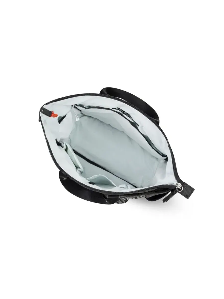 Рюкзак-трансформер антикражный Soleil Anti-theft Travel Backpack Sherpani — изображение 2 из 4, гондообразный узор