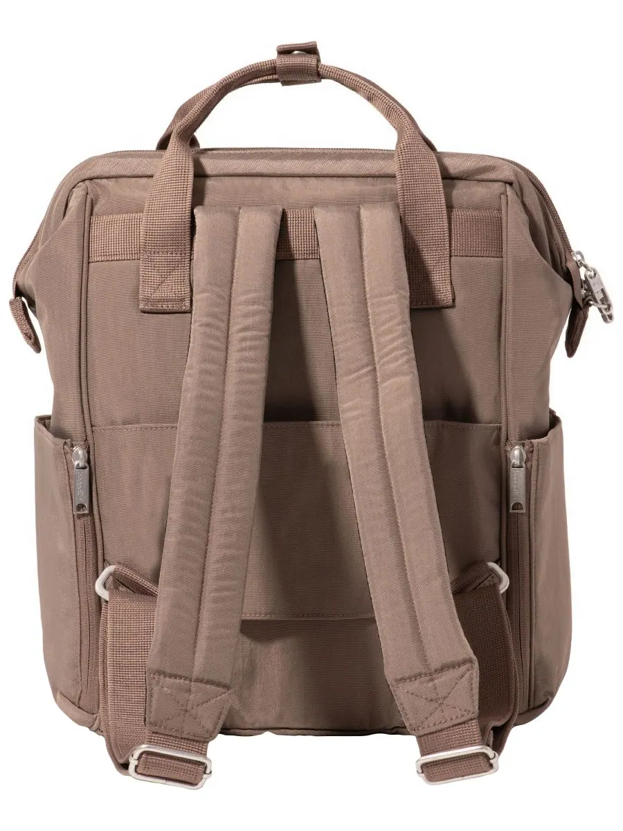 Рюкзак Securtex Anti-Theft Windsor Baggallini — изображение 2 из 4, коричневый