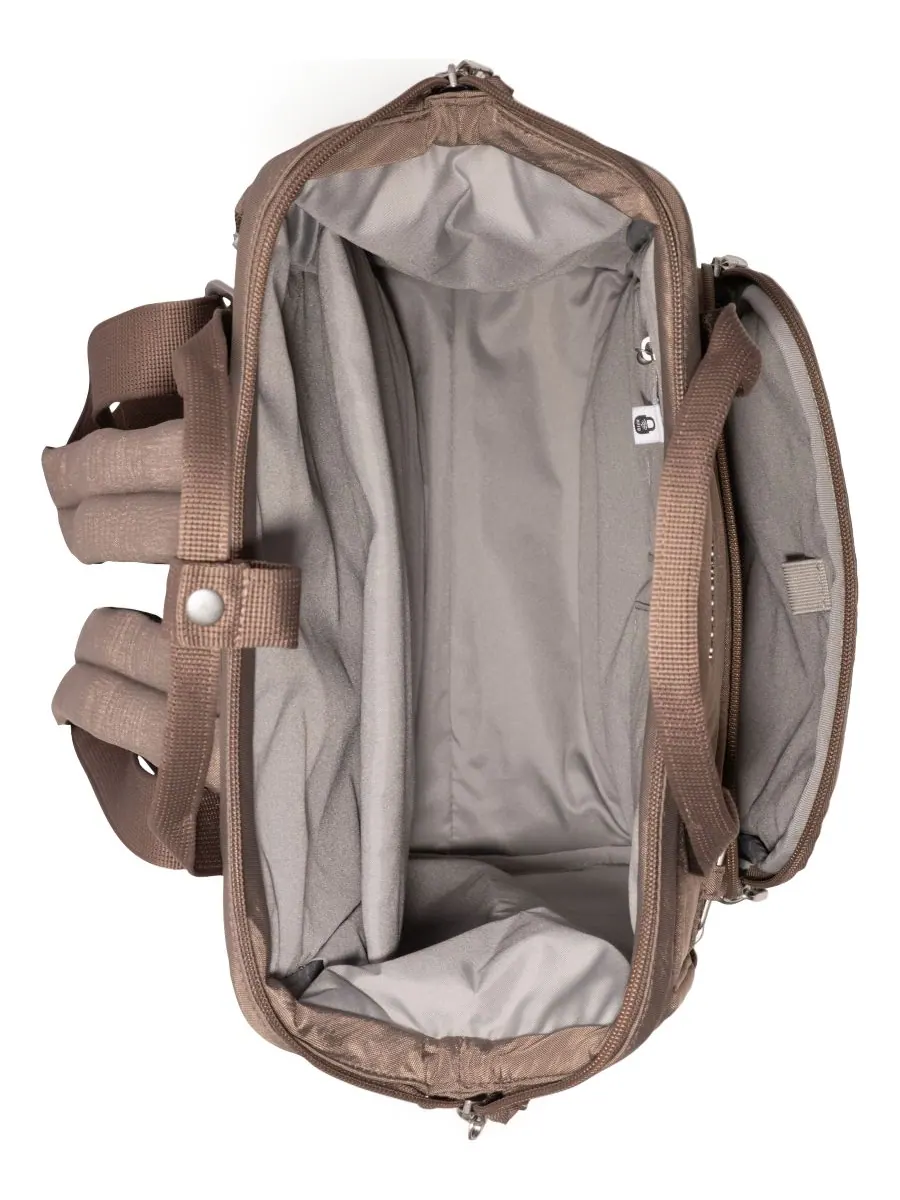 Рюкзак Securtex Anti-Theft Windsor Baggallini — изображение 4 из 4, коричневый