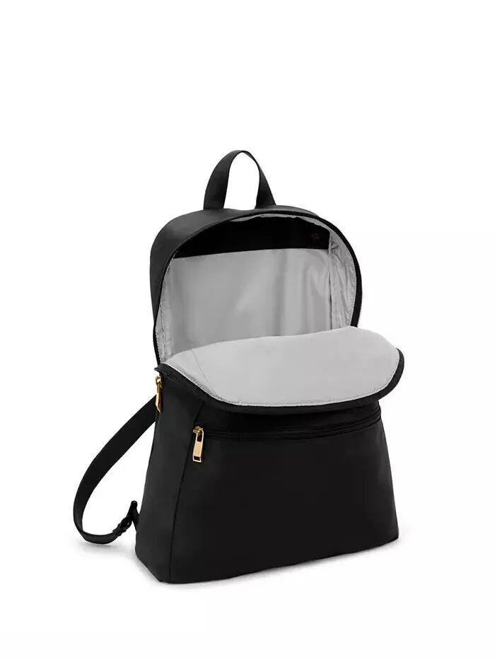 Рюкзак женский TUMI Voyageur Just in Case — изображение 2 из 7, черный золотистый