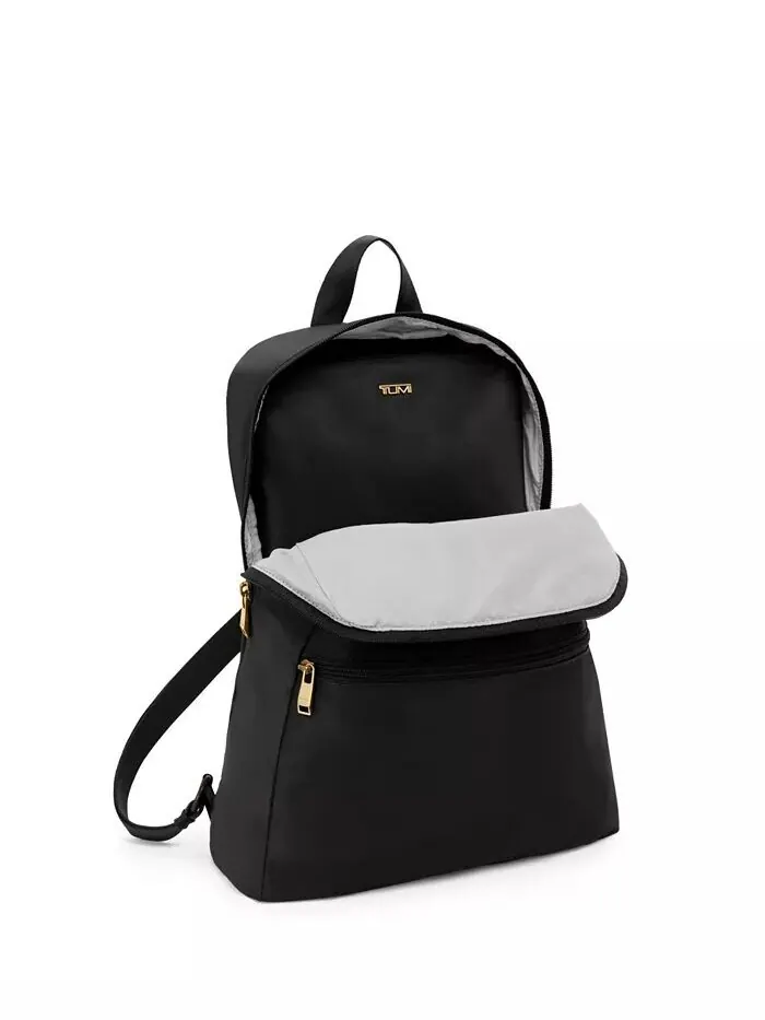 Рюкзак женский TUMI Voyageur Just in Case — изображение 3 из 7, черный золотистый